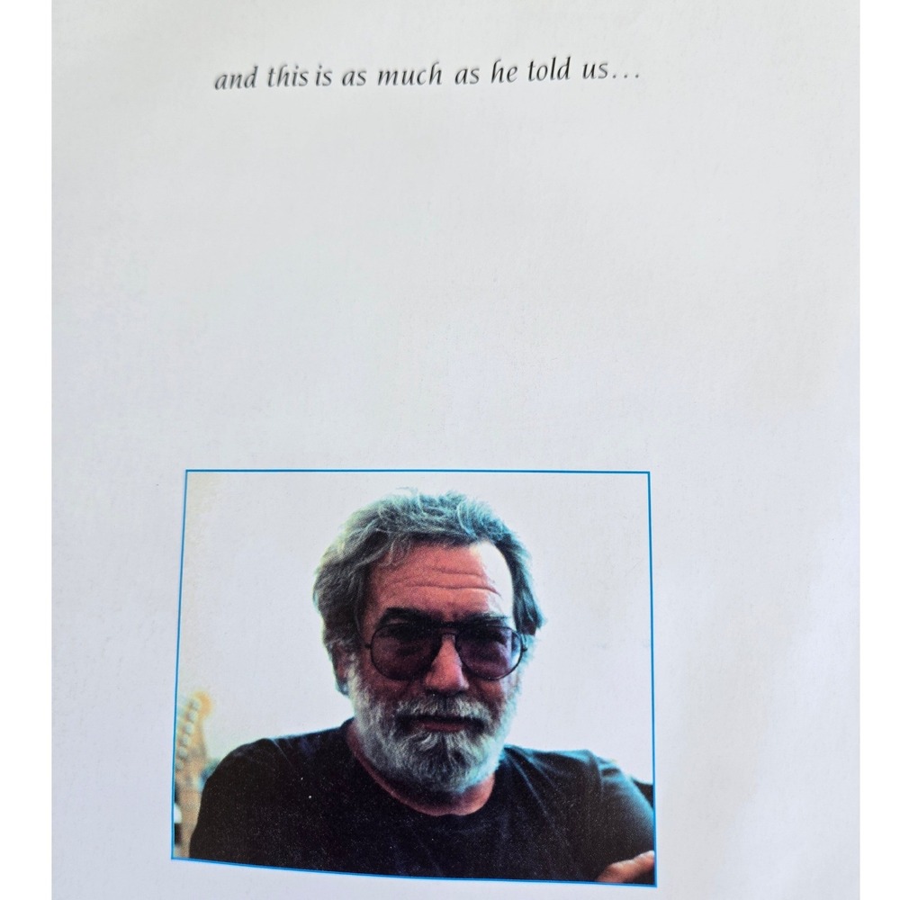 Jerry Garcia Harrington Street Book Fair 1st Edition Art Memoir 1995 - Picture 10 of 11